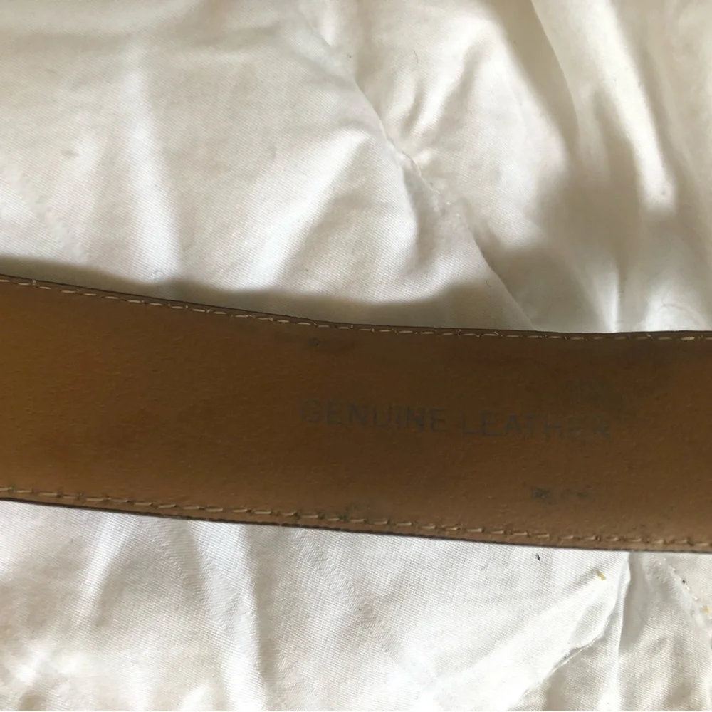 Vintage Bragano Brown Woven Leather Men’s Bag Strap
